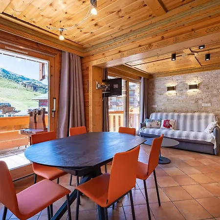 3 Pieces Mottaret - 44m², Pied Des Pistes, Balcon, Label - Fr-1-355-68 Daire *